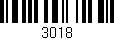 Código de barras (EAN, GTIN, SKU, ISBN): '3018'