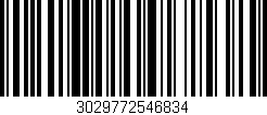 Código de barras (EAN, GTIN, SKU, ISBN): '3029772546834'