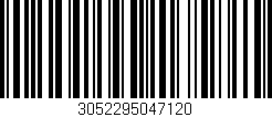 Código de barras (EAN, GTIN, SKU, ISBN): '3052295047120'