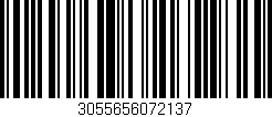Código de barras (EAN, GTIN, SKU, ISBN): '3055656072137'