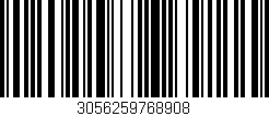 Código de barras (EAN, GTIN, SKU, ISBN): '3056259768908'