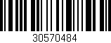 Código de barras (EAN, GTIN, SKU, ISBN): '30570484'