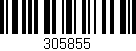 Código de barras (EAN, GTIN, SKU, ISBN): '305855'