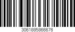 Código de barras (EAN, GTIN, SKU, ISBN): '3061885866676'