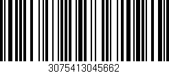 Código de barras (EAN, GTIN, SKU, ISBN): '3075413045662'