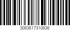 Código de barras (EAN, GTIN, SKU, ISBN): '3083617310936'