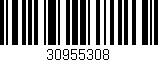 Código de barras (EAN, GTIN, SKU, ISBN): '30955308'