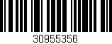 Código de barras (EAN, GTIN, SKU, ISBN): '30955356'
