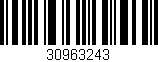 Código de barras (EAN, GTIN, SKU, ISBN): '30963243'