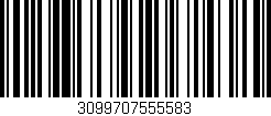 Código de barras (EAN, GTIN, SKU, ISBN): '3099707555583'