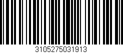 Código de barras (EAN, GTIN, SKU, ISBN): '3105275031913'