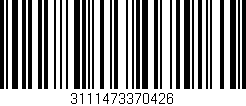 Código de barras (EAN, GTIN, SKU, ISBN): '3111473370426'