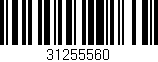 Código de barras (EAN, GTIN, SKU, ISBN): '31255560'