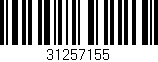 Código de barras (EAN, GTIN, SKU, ISBN): '31257155'