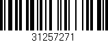 Código de barras (EAN, GTIN, SKU, ISBN): '31257271'