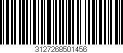 Código de barras (EAN, GTIN, SKU, ISBN): '3127268501456'