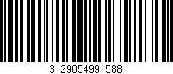 Código de barras (EAN, GTIN, SKU, ISBN): '3129054991588'