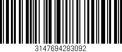 Código de barras (EAN, GTIN, SKU, ISBN): '3147694283092'