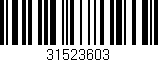 Código de barras (EAN, GTIN, SKU, ISBN): '31523603'