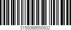 Código de barras (EAN, GTIN, SKU, ISBN): '3155088555502'