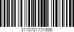 Código de barras (EAN, GTIN, SKU, ISBN): '3170701731996'