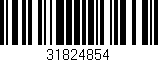 Código de barras (EAN, GTIN, SKU, ISBN): '31824854'