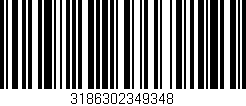 Código de barras (EAN, GTIN, SKU, ISBN): '3186302349348'