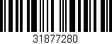 Código de barras (EAN, GTIN, SKU, ISBN): '31877280'