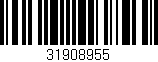 Código de barras (EAN, GTIN, SKU, ISBN): '31908955'