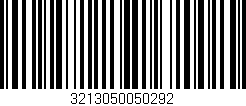 Código de barras (EAN, GTIN, SKU, ISBN): '3213050050292'