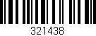 Código de barras (EAN, GTIN, SKU, ISBN): '321438'