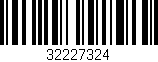 Código de barras (EAN, GTIN, SKU, ISBN): '32227324'