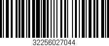 Código de barras (EAN, GTIN, SKU, ISBN): '32256027044'