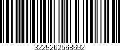 Código de barras (EAN, GTIN, SKU, ISBN): '3229262568692'