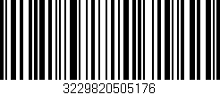 Código de barras (EAN, GTIN, SKU, ISBN): '3229820505176'