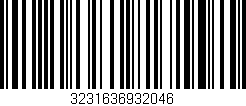 Código de barras (EAN, GTIN, SKU, ISBN): '3231636932046'