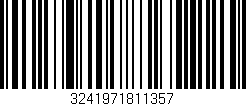 Código de barras (EAN, GTIN, SKU, ISBN): '3241971811357'