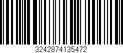 Código de barras (EAN, GTIN, SKU, ISBN): '3242874135472'