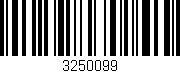 Código de barras (EAN, GTIN, SKU, ISBN): '3250099'