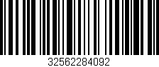 Código de barras (EAN, GTIN, SKU, ISBN): '32562284092'