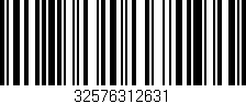 Código de barras (EAN, GTIN, SKU, ISBN): '32576312631'