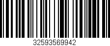 Código de barras (EAN, GTIN, SKU, ISBN): '32593569942'