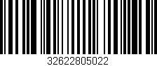 Código de barras (EAN, GTIN, SKU, ISBN): '32622805022'