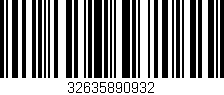 Código de barras (EAN, GTIN, SKU, ISBN): '32635890932'