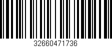 Código de barras (EAN, GTIN, SKU, ISBN): '32660471736'