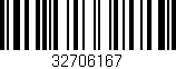 Código de barras (EAN, GTIN, SKU, ISBN): '32706167'