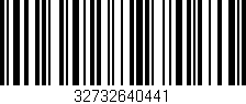 Código de barras (EAN, GTIN, SKU, ISBN): '32732640441'