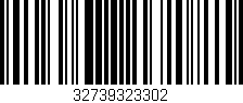 Código de barras (EAN, GTIN, SKU, ISBN): '32739323302'