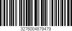 Código de barras (EAN, GTIN, SKU, ISBN): '3276004879479'