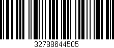 Código de barras (EAN, GTIN, SKU, ISBN): '32788644505'